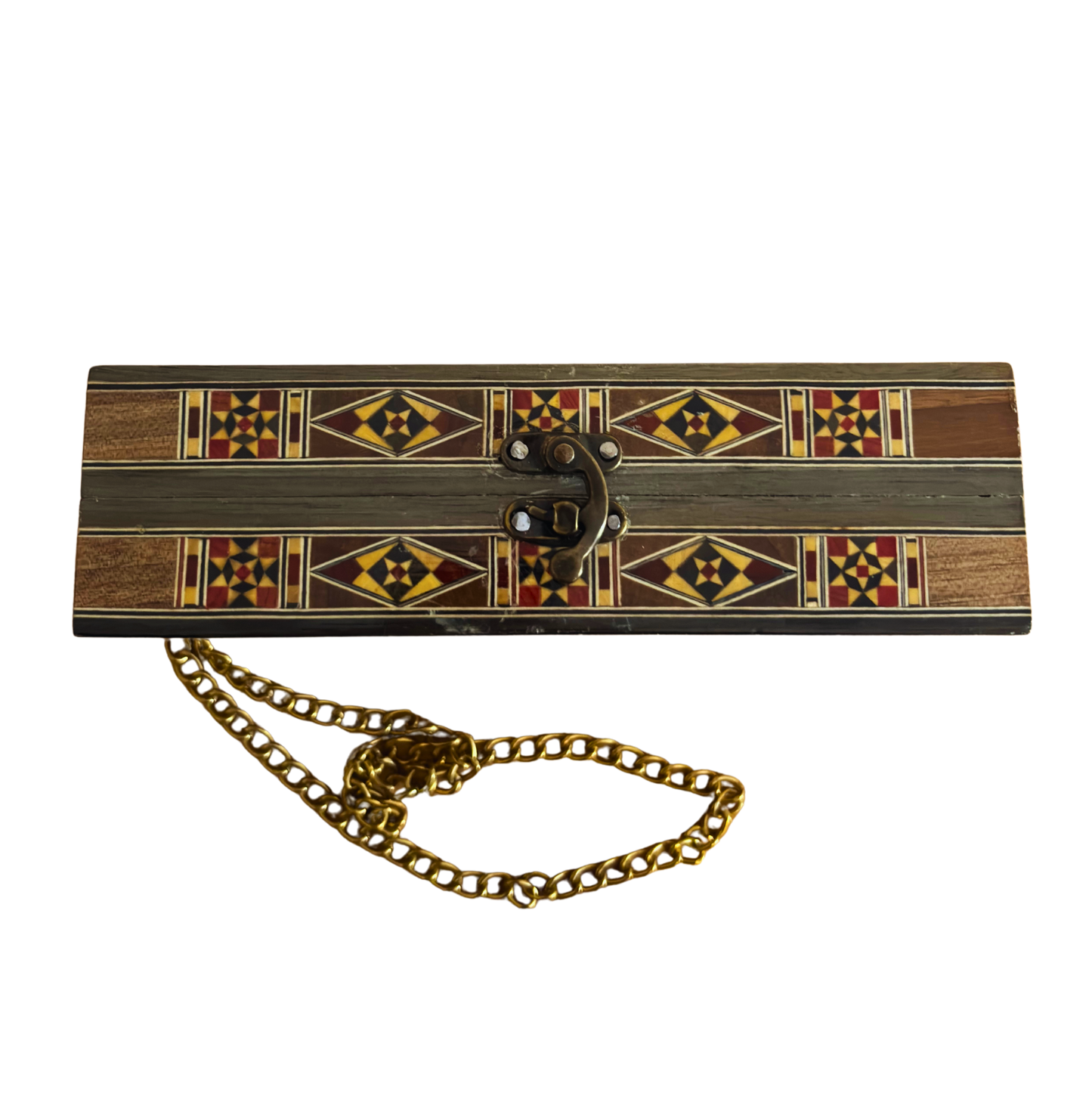 Borsa in Mosaico Damasceno con Madreperla – Eleganza Orientale Artigianale