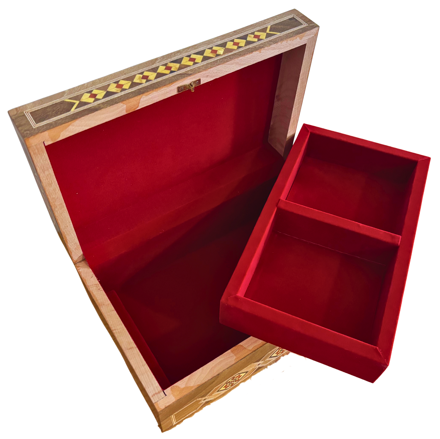 Scatola Damascena con Serratura – Capolavoro Artigianale