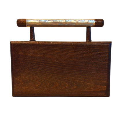 Falak – Luksusowa Torebka Damasceńska z Masą Perłową i Podszewką z Brokatu