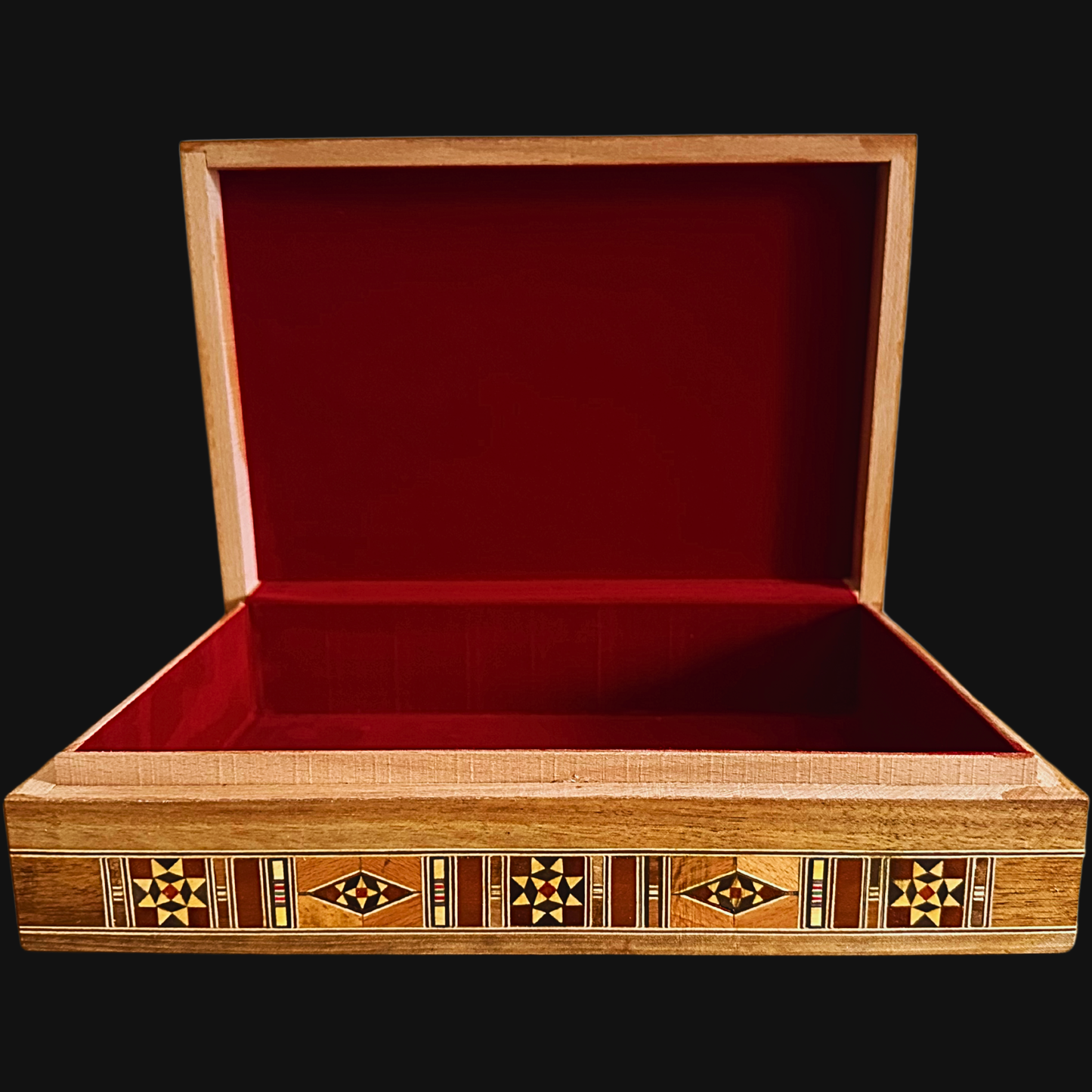 Damasceńska Szkatułka na Biżuterię i Pamiątki – Ręczne Rzemiosło