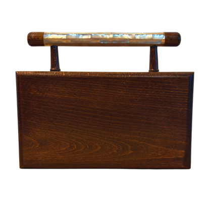 Yasmine – Luksusowa Torebka Damasceńska z Masą Perłową i Podszewką z Brokatu