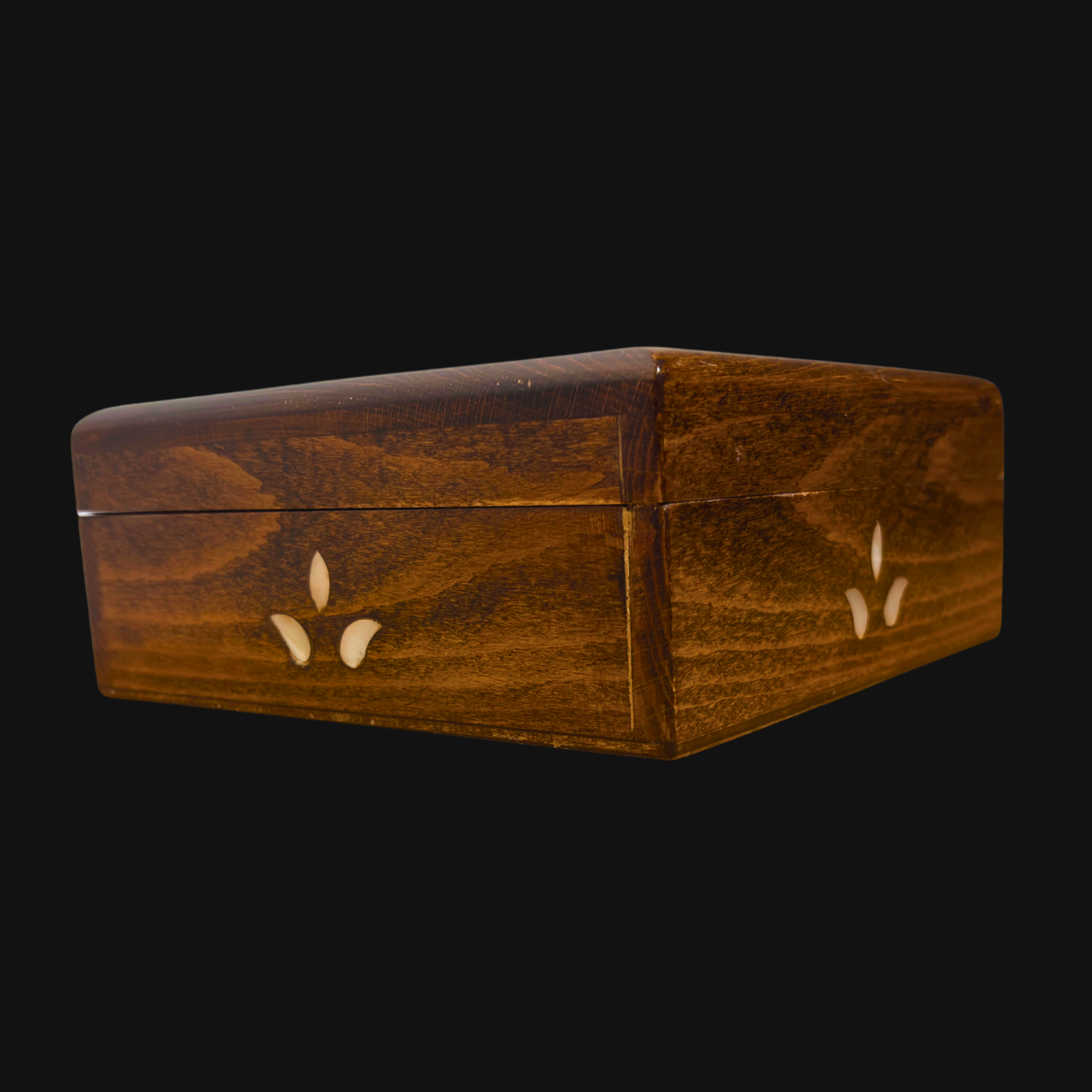 El Yapımı Şam Lüks Kutusu – Sedef & Kadife Zarafeti