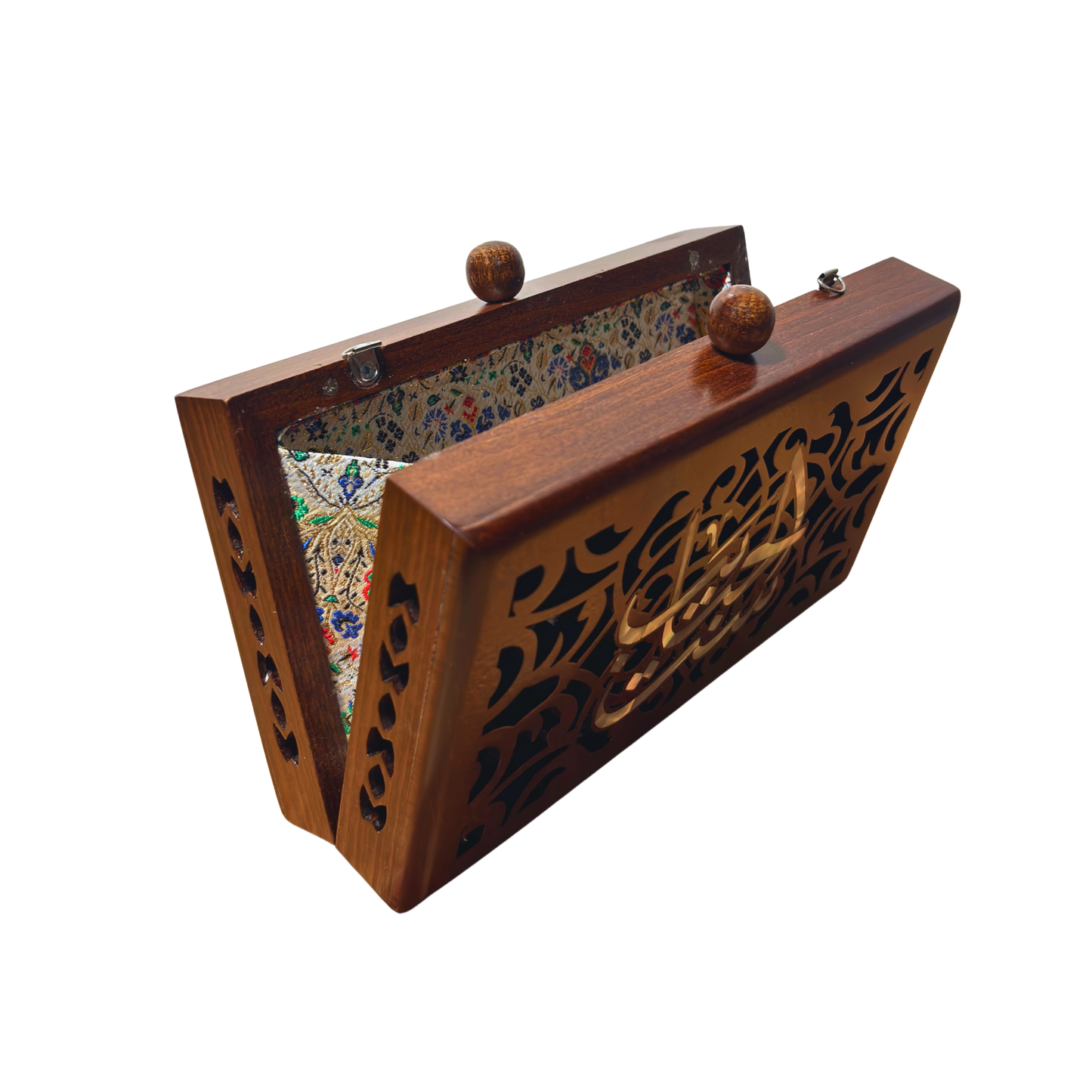 Mother – Luksusowa Damascenska Kopertówka z Masą Perłową