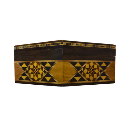 Caja de Mosaico Damasceno Artesanal – Nácar y Elegancia de Terciopelo